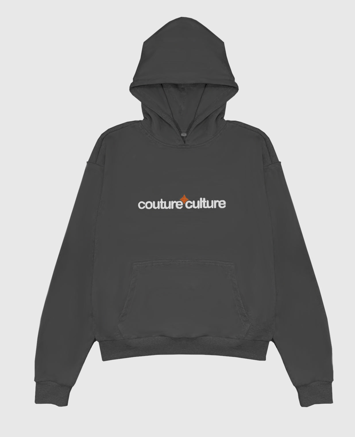CTR DARK GRAY HOODIE (460GSM)