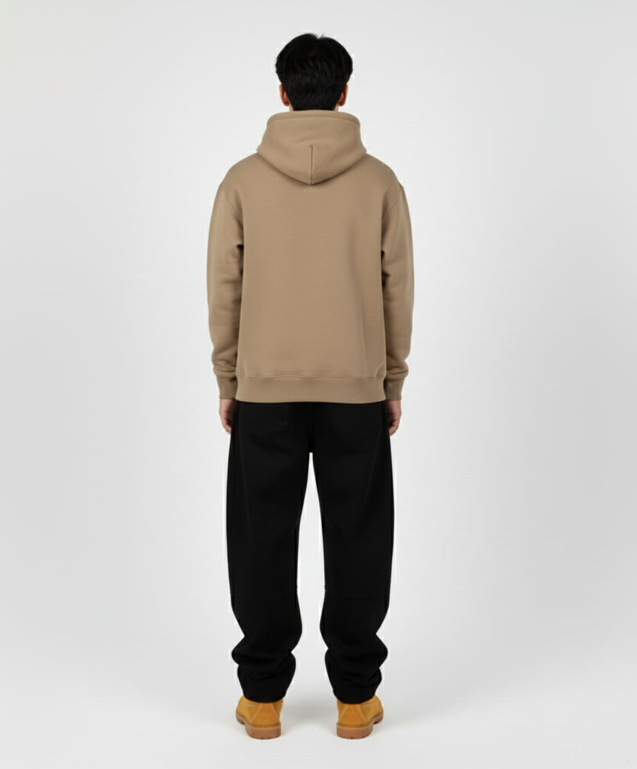 FOUNDATION SOFT-BROWN HOODIE