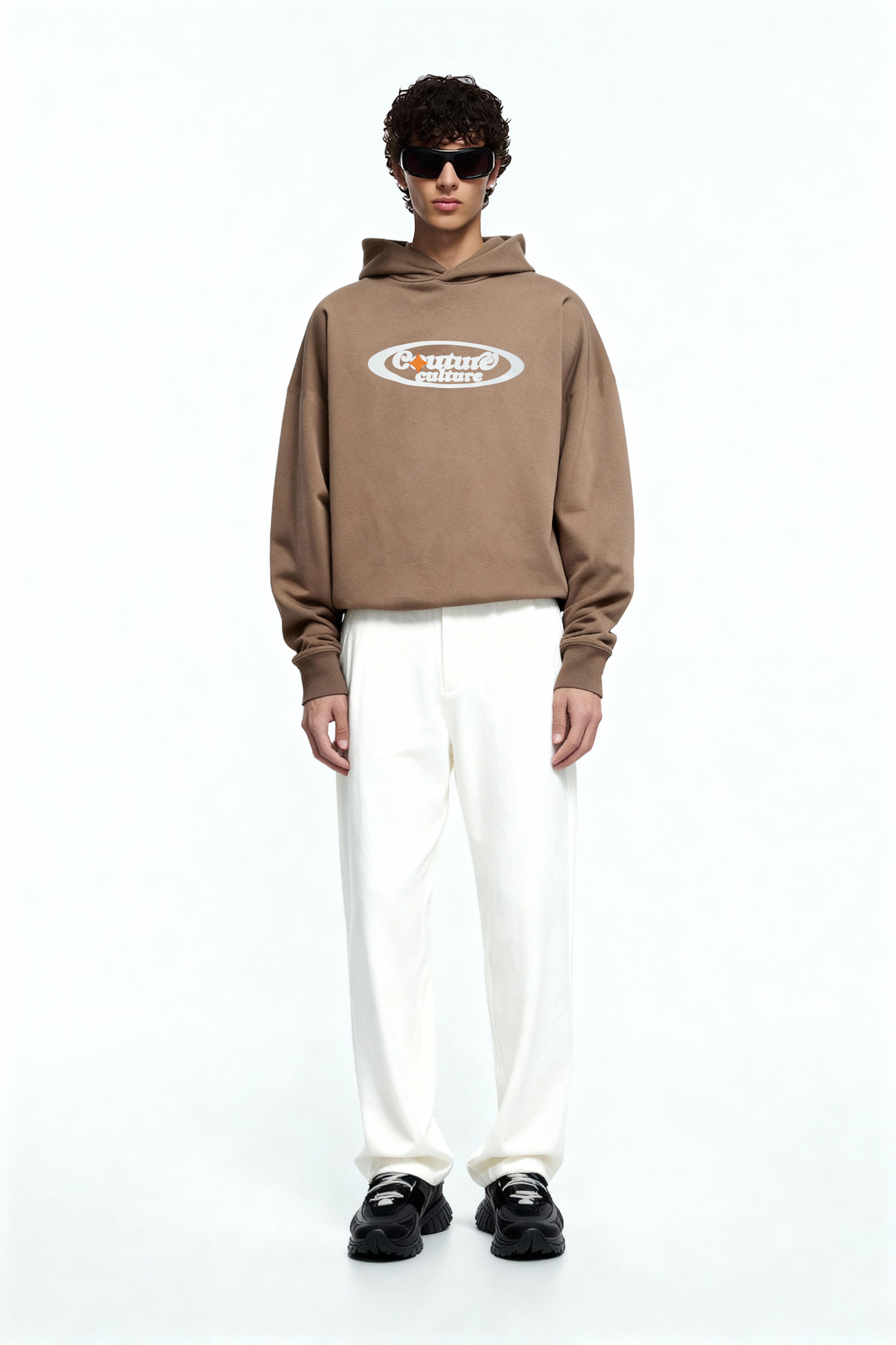 FOUNDATION SOFT-BROWN HOODIE