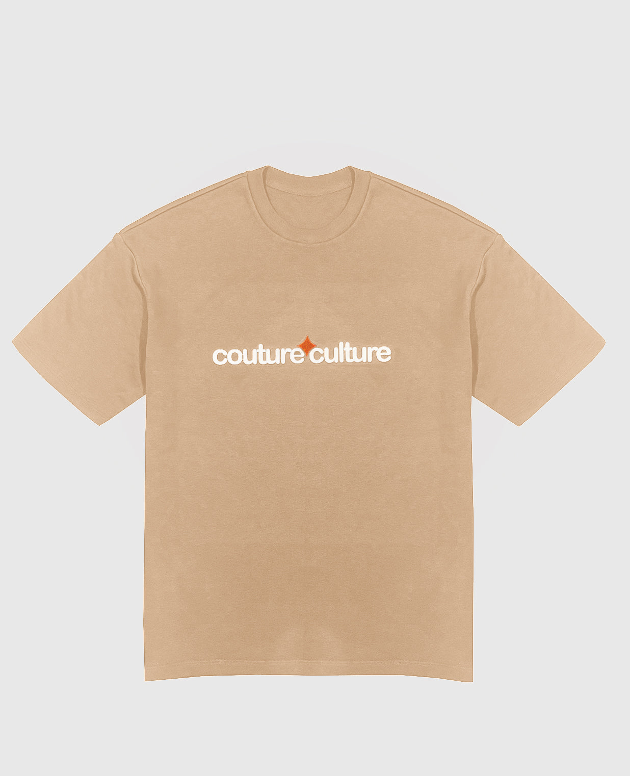 ESSENTIAL SOFT-BROWN TEE